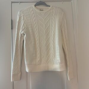 NWOT Mens Guess Sweater Cream XS
